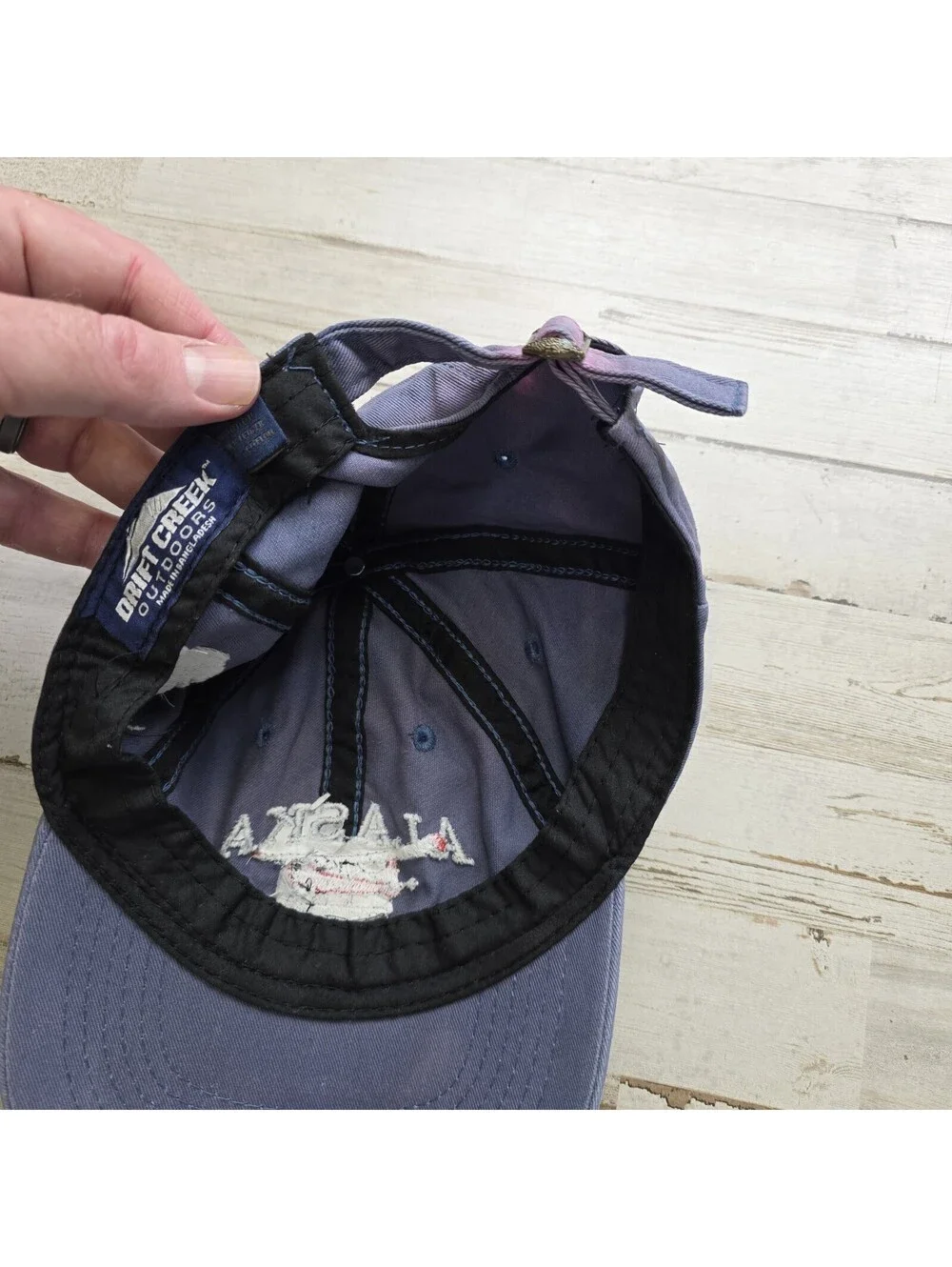 Alaska Bush Pilot Hat Strapback Embroidered Graphic Vintage -  Adjustable Strap